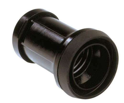 Bachmann Illu-Fassung E27 schwarz, 740.000