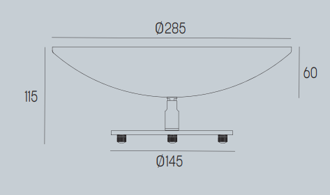 Lupia Licht LED-Tischleuchte VASCO schwarz, 3405-1-55
