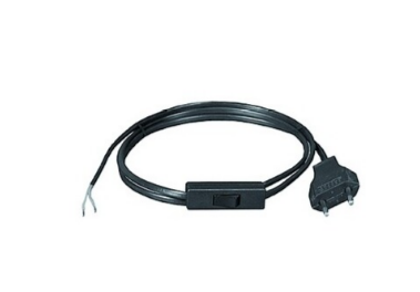 Vossloh Euro-Zuleitung mit Zwischenschalter 2m schwarz, 992112