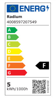 RADIUM RL-PAR16 50 DIM 940/36°/GU10