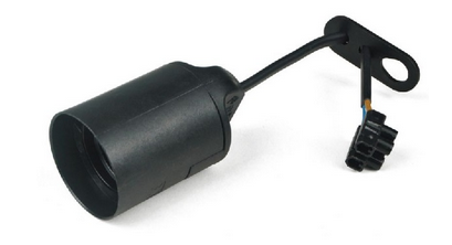 Houben E27-Baupendel-Fassung schwarz, 535785.01