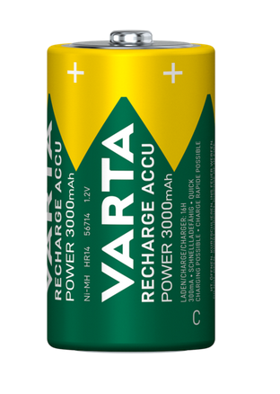 Varta 56714 Baby Akku, 2er Blister