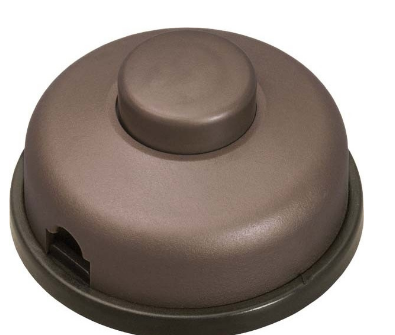 inter BÄR Tret-Zwischenschalter 8009 braun, Ausschalter 1-polig, 924.064