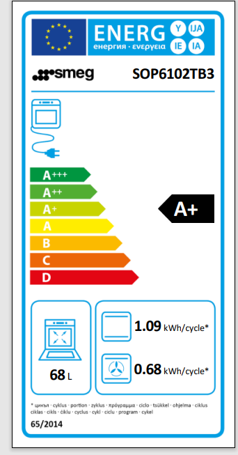 SMEG SOP6102TB3 Einbau-Backofen