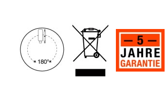 RADIUM LED Star Stabform, R7s, RL-TS125 DIM 827/R7S