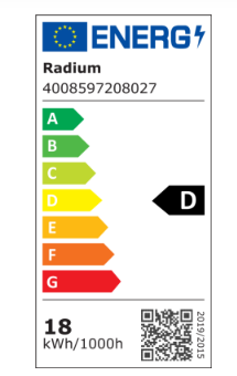 RADIUM LED Essence Klassik A, matt, RL-A150 827/F/E27