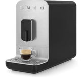 SMEG Kaffeevollautomat BCC01BLMEU Schwarz-Matt Gehäusefront Alu gebürstet