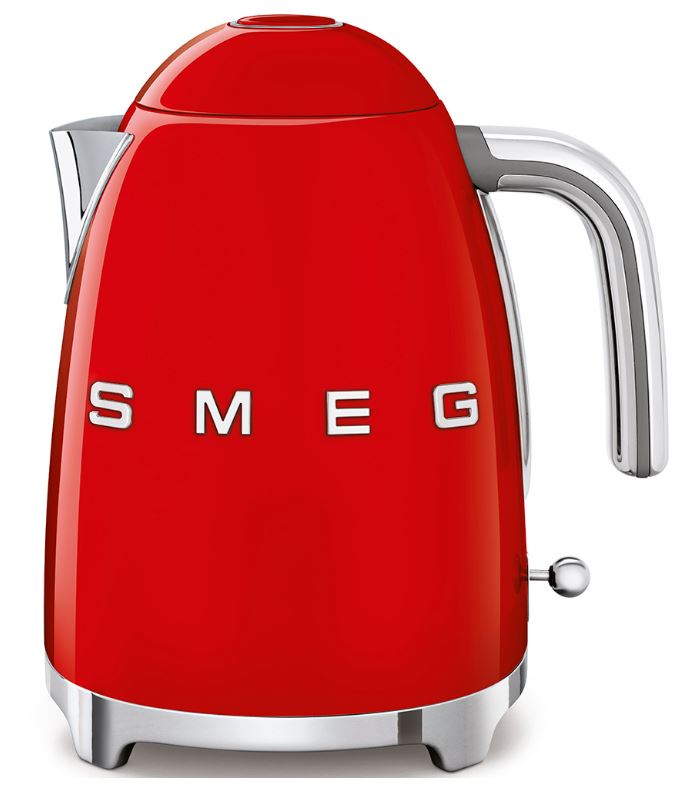 Smeg KLF03RDEU Wasserkocher Retro 50, rot – Plein Elektro-Großhandel GmbH & Co. KG