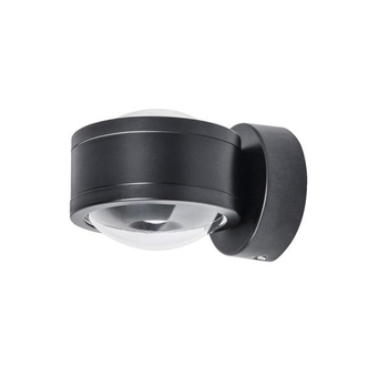 Megatron Due Punto LED Wandleuchte Dimmbar Schwarz 2x7W 927