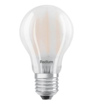 Radium LED Essence Klassik A, Filament, RL-A60 6,5W/230/F/827/E27 Matt --Restposten--
