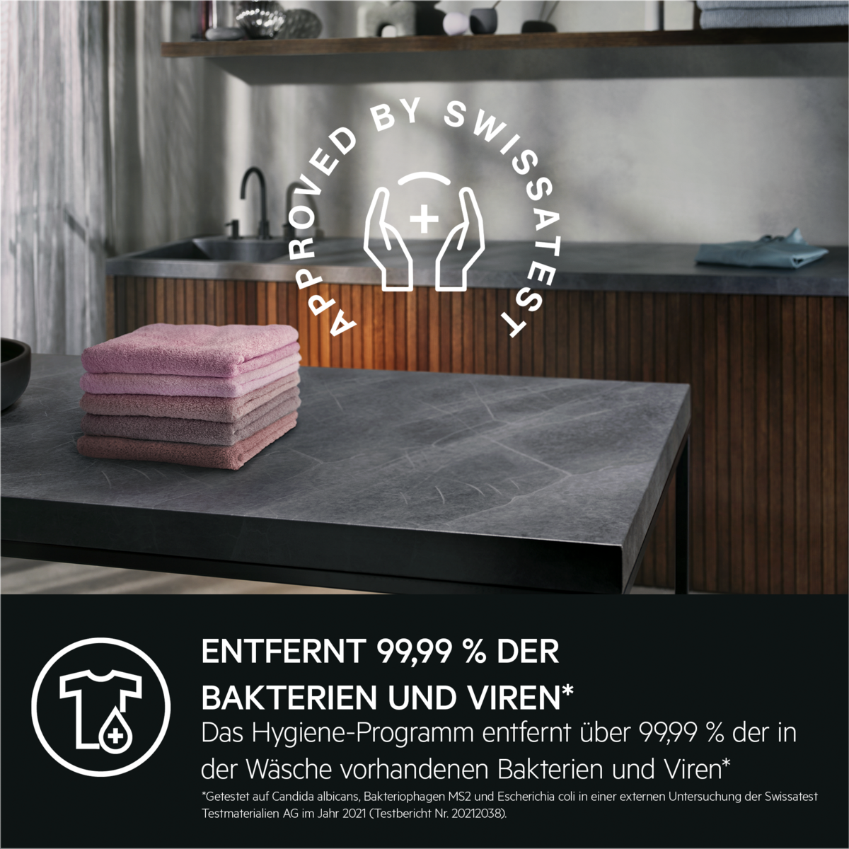 AEG Waschmaschine Frontlader Serie 6000, LR6F65489