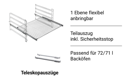 AEG Einbau-Herd-Set Edelstahl FHHS24M01 (OU5AE20SM+HE604070XB+TR1LV)