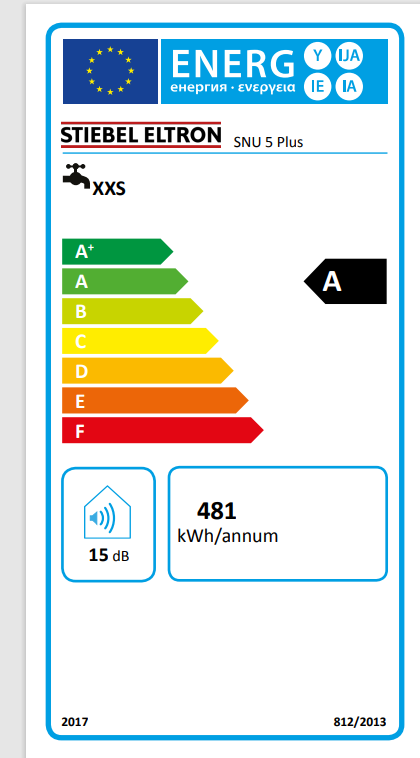 Stiebel Eltron offener Untertisch-Kleinspeicher, SNU5PLUS