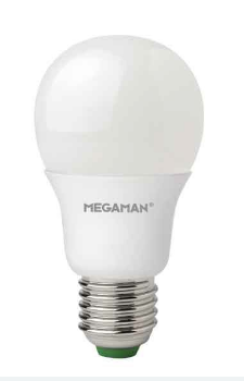 Megaman LED Classic A60 9,5W, Ersatz ca. 60W, 810 Lumen, 2800 Kelvin, E27, Opal