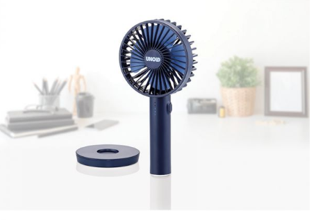 UNOLD HANDVENTILATOR Breezy II blau 86628