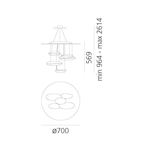Artemide Pendlleuchte Mercury Mini LED