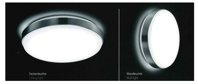 Wand- / Deckenleuchte ECO Round --Restposten--