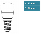 Megaman LED-Kühlschranklampe 2W/828 E14