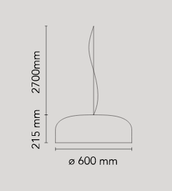 Flos Smithfield Suspension grün