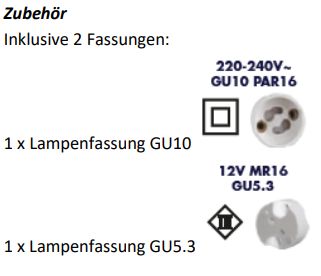 Megatron Einbaustrahler DECOCLIC Rund IP44
