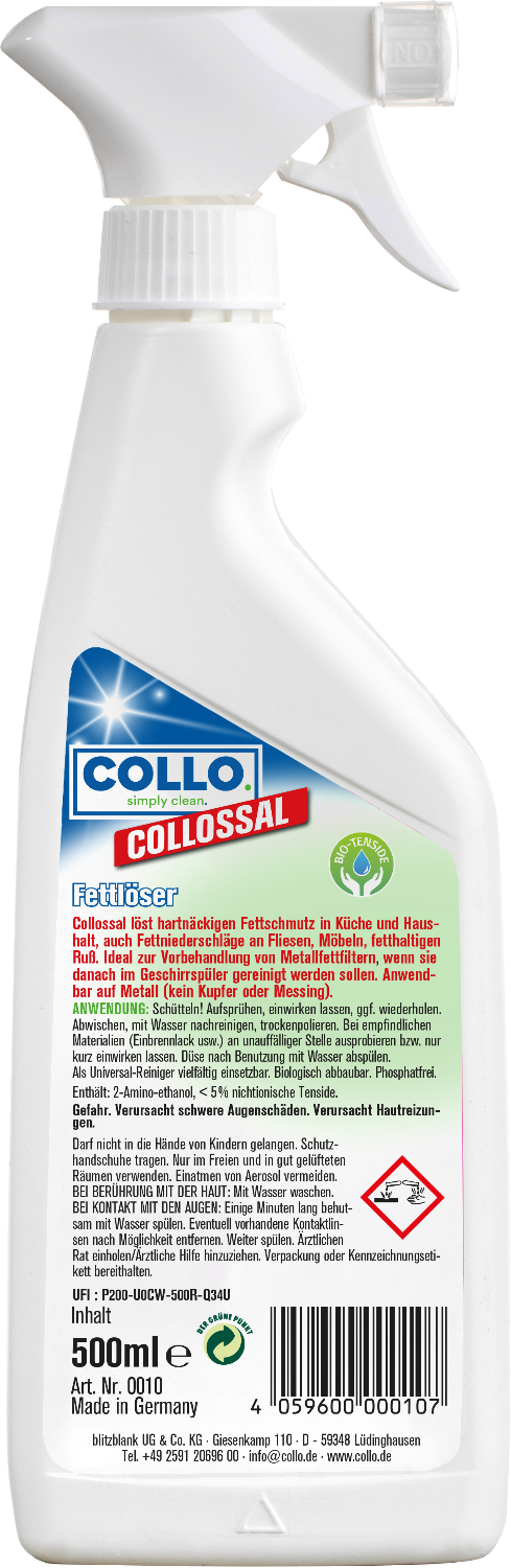 COLLO Collossal Fettlöserkonzentrat 0010