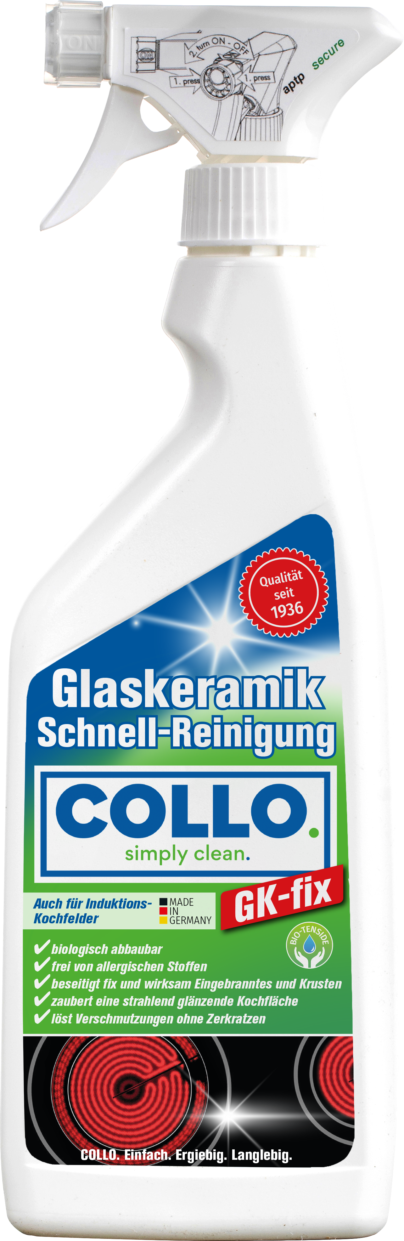 COLLO Schnellreinigung Glaskeramik GK-fix, 0037