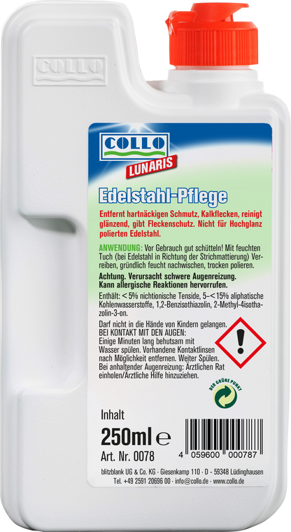 COLLO Lunaris Edelstahlreiniger 0078