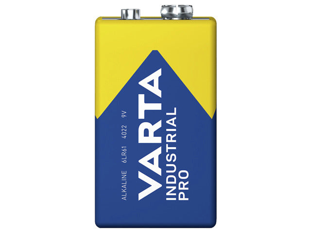 Varta E-Block-Batterie 4022 INDUSTRIAL PRO 6LR61, 20er-Pack