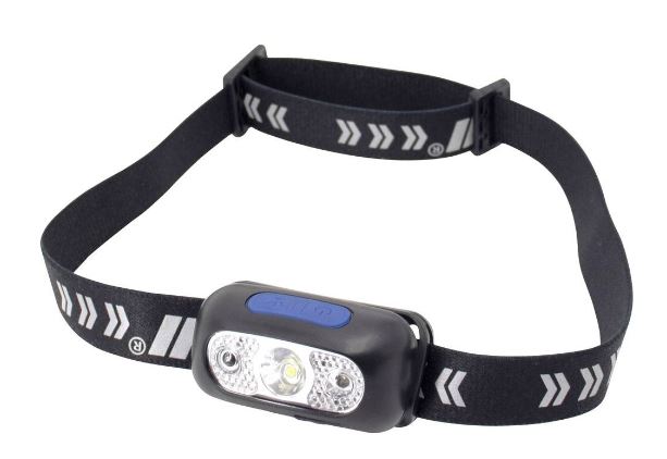 XCell LED-Kopfleuchte H230 Kopfband reflektierend m. Bewegungssensor, 146360