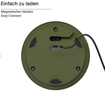 SIGOR LED-Akku-Glasleuchte Numotion 265mm tannengrün, 4525501