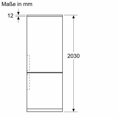 Bosch Kühl-Gefrier-Kombination MKK69GNIAA (KGN39AIAT+KSZGGM00)