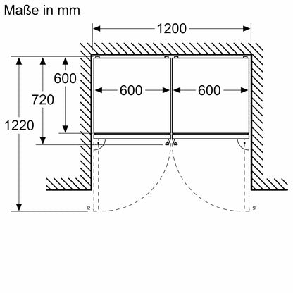 Bosch Kühl-Gefrier-Kombination MKK69GNIAA (KGN39AIAT+KSZGGM00)