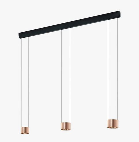 Bankamp Pendelleuchte Impulse 2107/3-74 -- Musterleuchte--