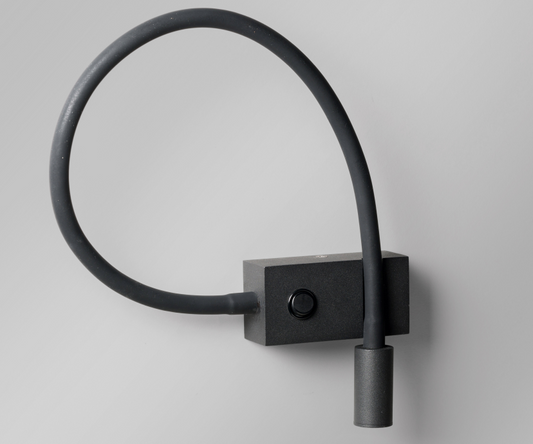 Lupia Licht Wandleuchte PIPE schwarz, 2200-1-55