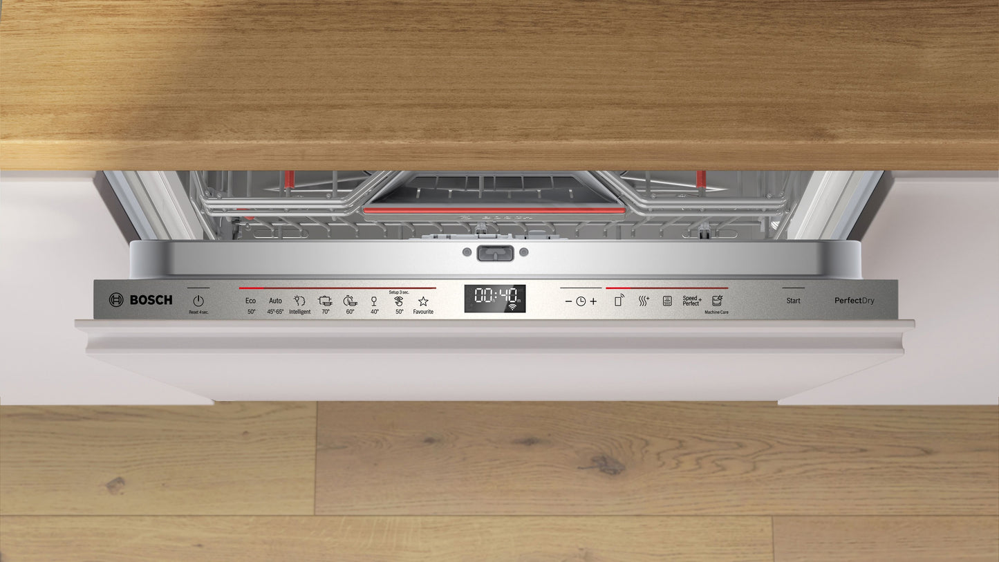 Bosch Serie 6, Vollintegrierter Geschirrspüler, XXL SBV6ZCX16E