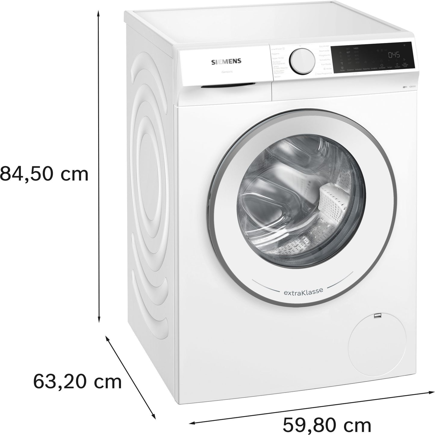 Siemens Waschmaschine Frontlader iQ500 WG44J209
