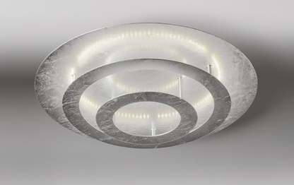 Lupia Licht LED-Deckenleuchte CIRCLE Blattsilber, 2825-1-39