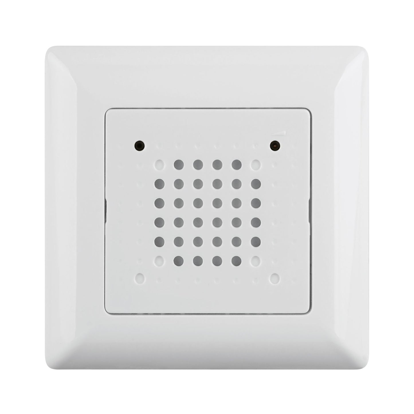 Grothe UP-GONG 120ws weiß inkl. Rahmen 17 Gongtöne, 8-12V=~, bis zu 83dB, 43701