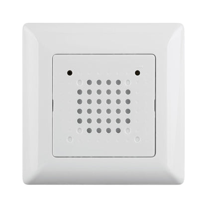 Grothe UP-GONG 120ws weiß inkl. Rahmen 17 Gongtöne, 8-12V=~, bis zu 83dB, 43701