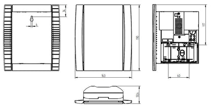 Grothe CROMA 100A Elektronik-Gong SI/GR, 43170