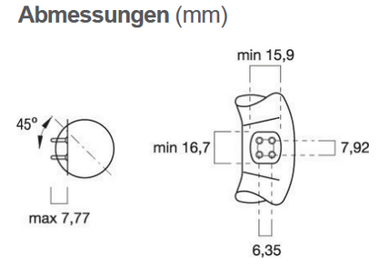 Sylvania T9 FC22W/368 Schwarzlicht Ringröhre G10q, 000456 für Insektenbekämpfung