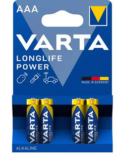 VARTA 4903 Micro High Energy, 4er Blister