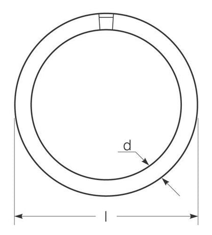 RADIUM  Leuchtstofflampe 22W Ringform T9 840 G10q