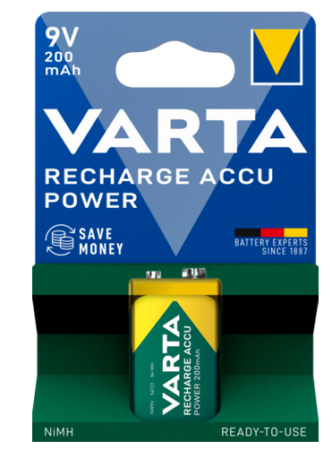 Varta 56722 E-Block Akku, 1er Blister