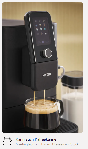 NIVONA Nivo 8141 pro Kaffeevollautomat, schwarz 300 008 141