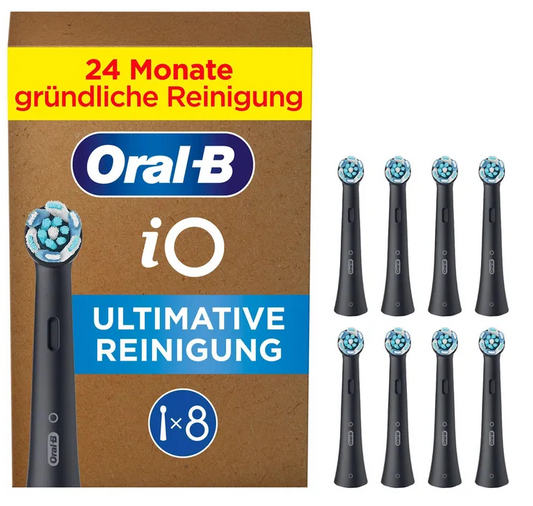 Braun Aufsteckbürste Oral-B iO Ultimative Reinigung 8er-Pack, EBIO-8