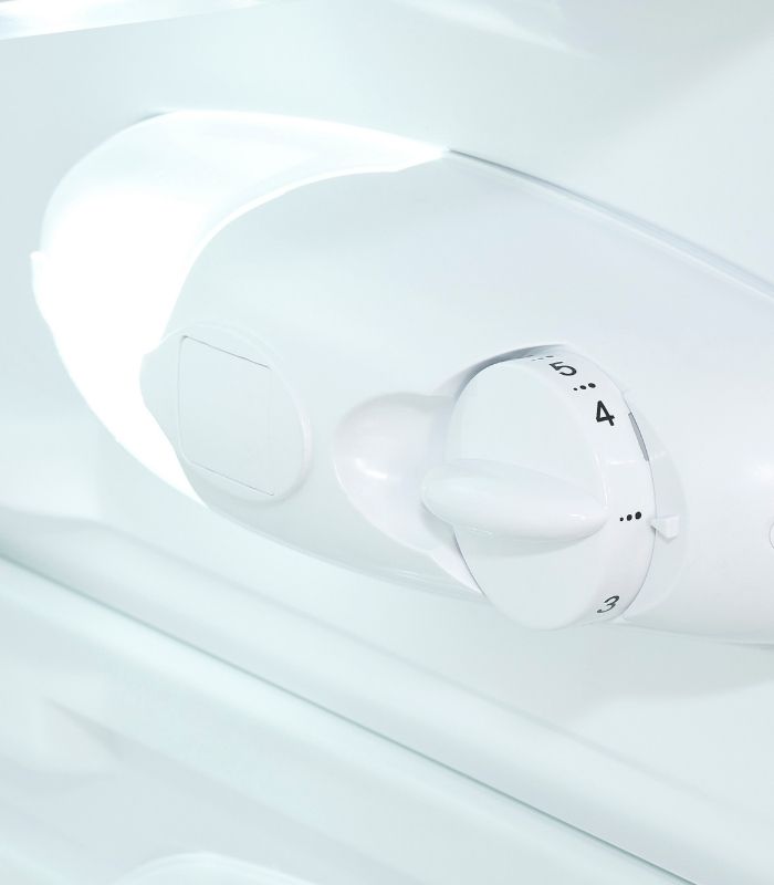 Exquisit  Stand-Kühlschrank KS15-4-051C inoxlook-az