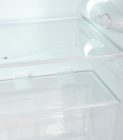 Exquisit  Stand-Kühlschrank KS15-4-051C inoxlook-az