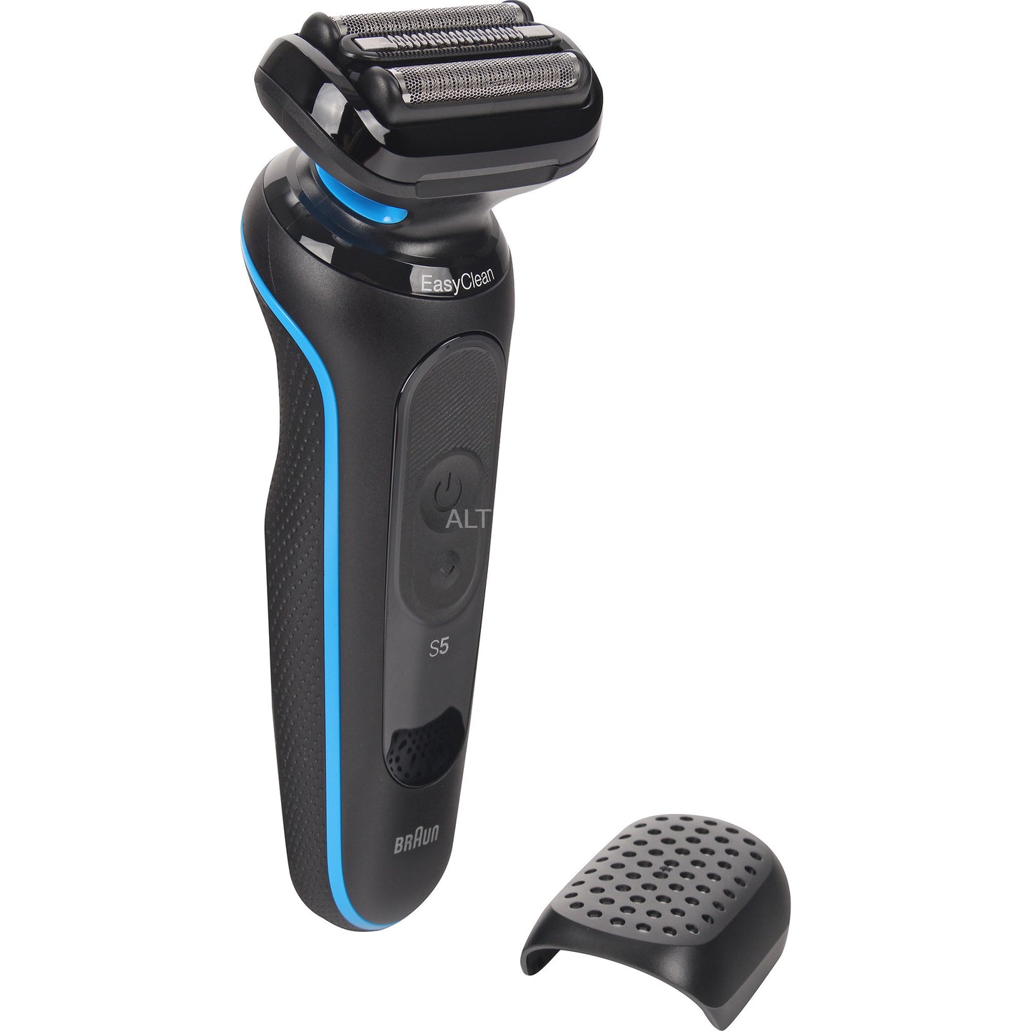 Braun Rasierer Series 5 wet+dry schwarz/blau, 52-B1000S