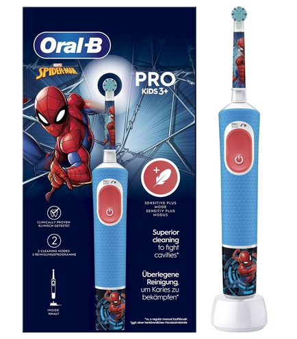 Braun Oral-B Pro 103 Kids Spiderman  Vitality Pro 103 KiS / 772768 Blau